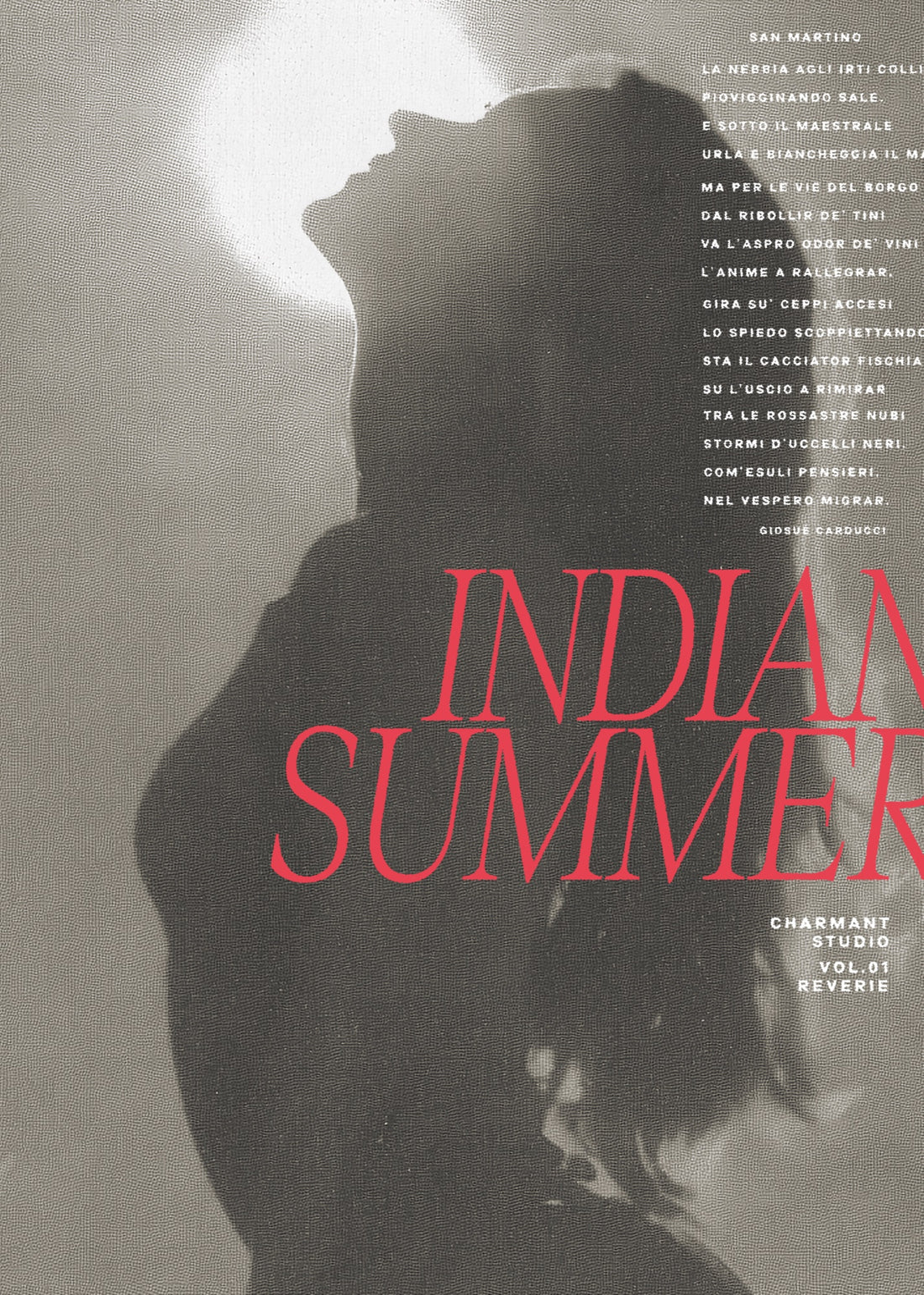 Poster Indian Summer affiché dans un intérieur élégant