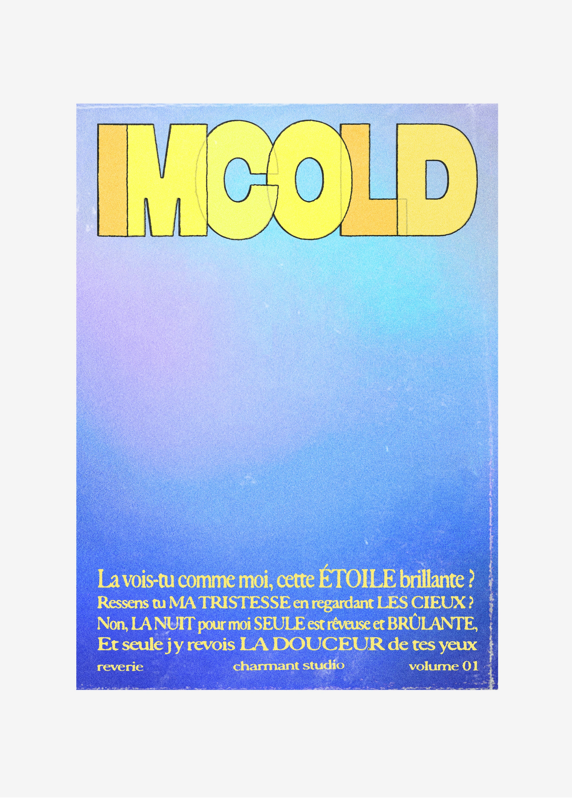 Poster I'm Cold sans cadre