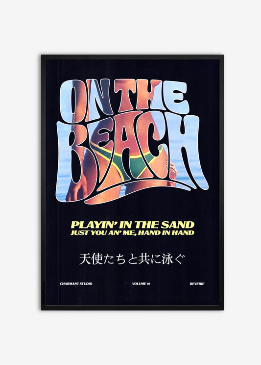 On the beach